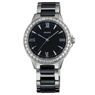【私聊甜甜價】ORIENT 東方錶 晶鑽 時尚陶瓷腕錶 FQC11003B