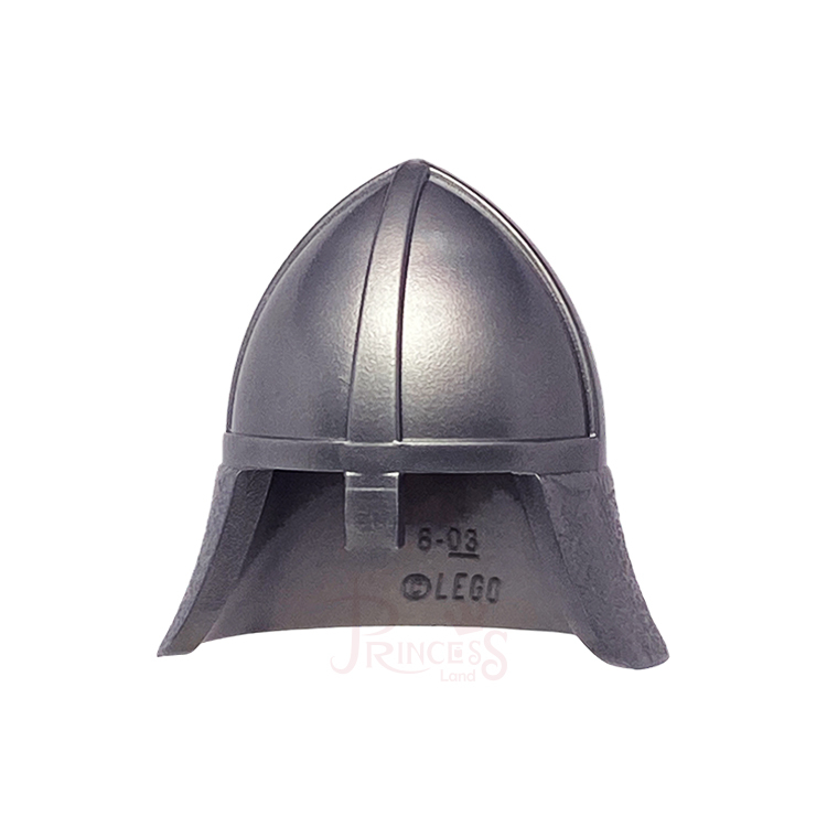公主樂糕殿 LEGO 樂高 城堡 騎士 士兵 頭盔 平銀色 3844 A093