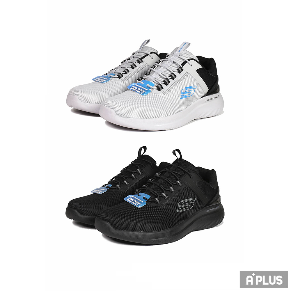 SKECHERS 男 慢跑鞋 BOUNDER 2.0 寬楦 黑 白 -232673WBBK 232673WLGBK