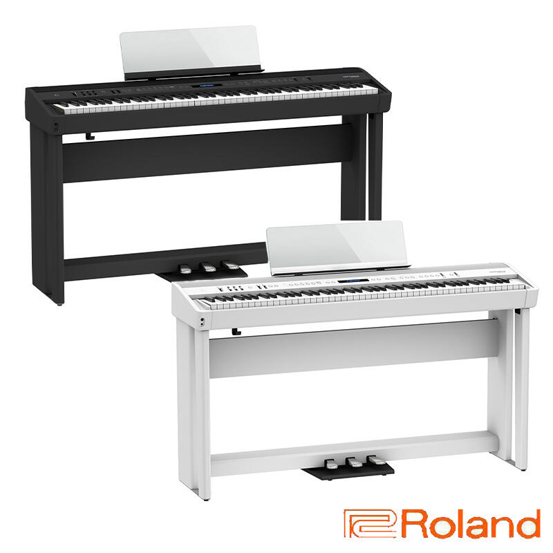【又昇樂器】無息分期 Roland FP-90X 88鍵 數位 電鋼琴 含琴架 三踏板