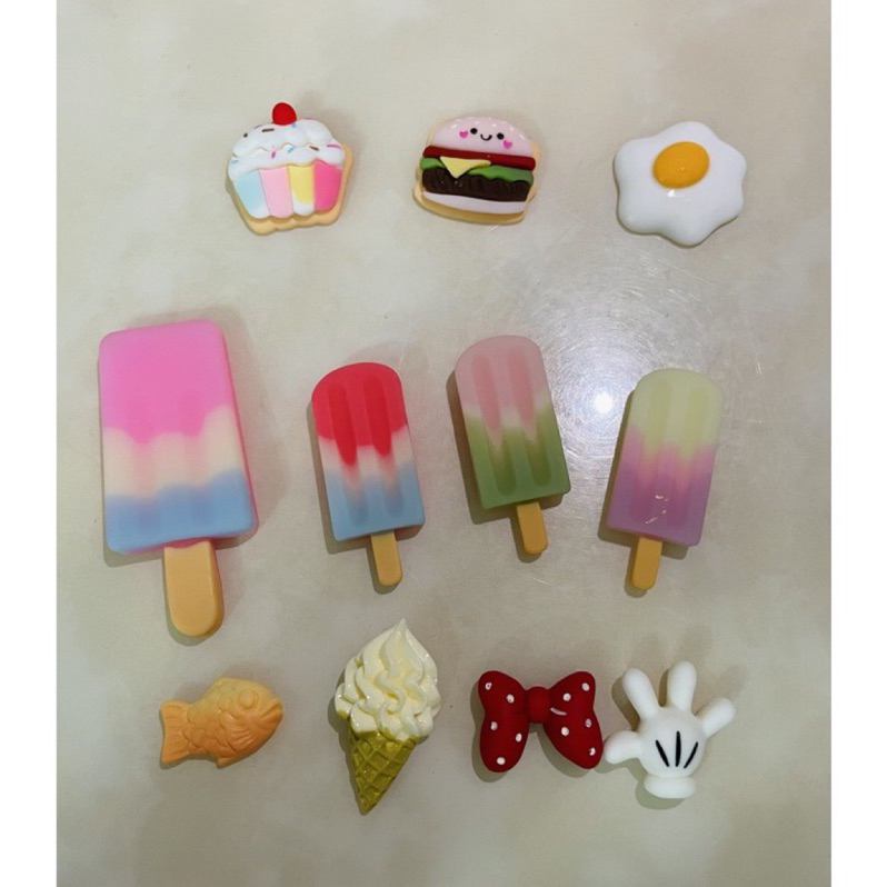 冰棒 冰淇淋 漢堡 荷包蛋 蛋糕 鯛魚燒 強力磁鐵