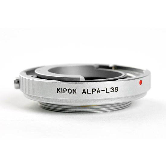 KIPON ALPA鏡頭轉舊式M39 L39 39mm 螺牙卡口佳能 Canon-P RF SLR 旁軸底片相機身轉接環