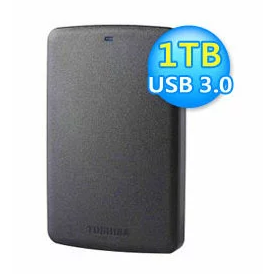 TOSHIBA Canvio Basics A3 1TB USB3.0 2.5吋 外接硬碟 行動硬碟