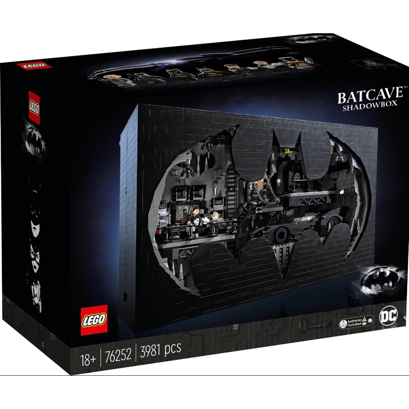 ❗️現貨❗️《超人強》樂高LEGO 76252 蝙蝠洞 Batcave Shadow Box 蝙蝠俠Batma