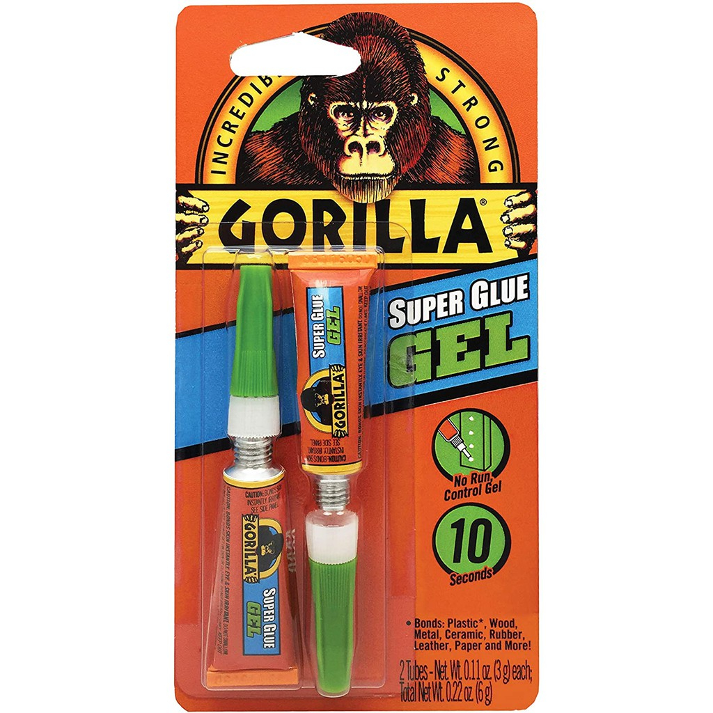 Gorilla 金剛固力膠SUPER GLUE快乾凝膠