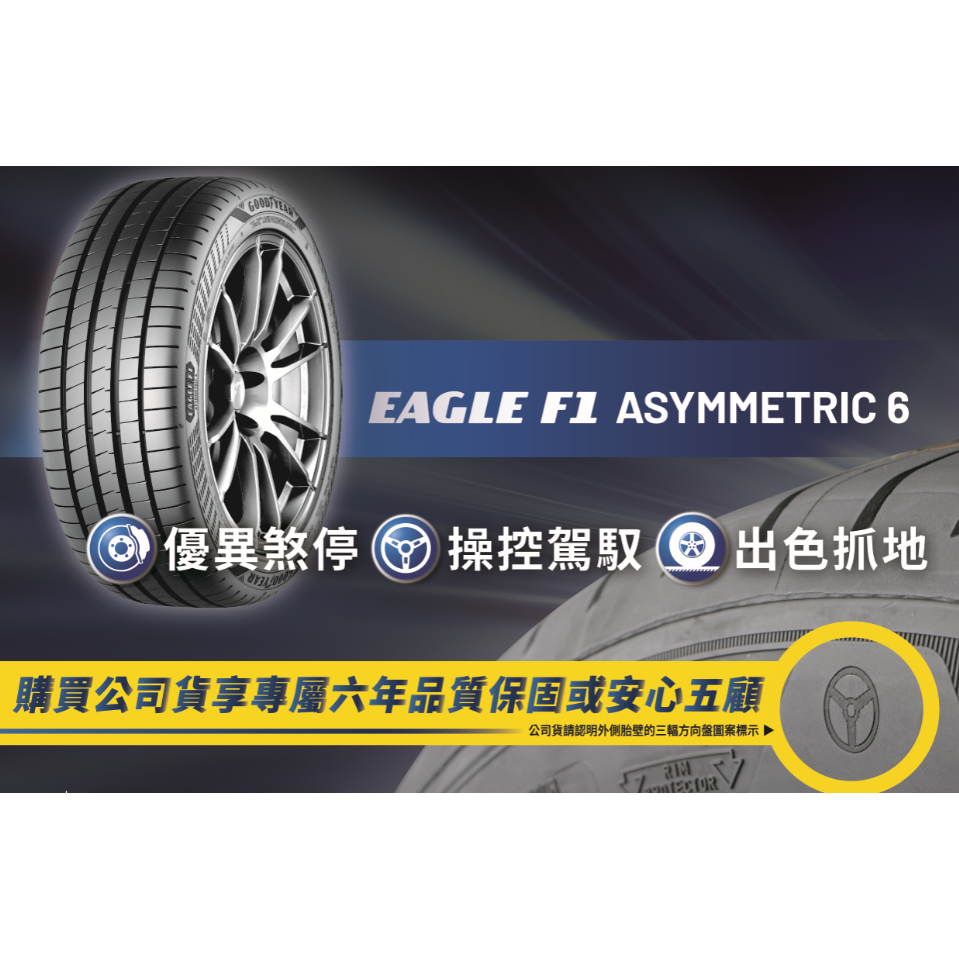 北區☆噗噗專賣店☆固特異 F1A6 225/40/18 225/40R18 2254018