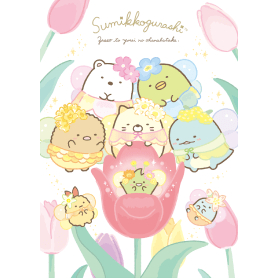 Sumikkogurashi: Fairy Flower Garden 角落生物 角落小夥伴 LINE 主題桌布