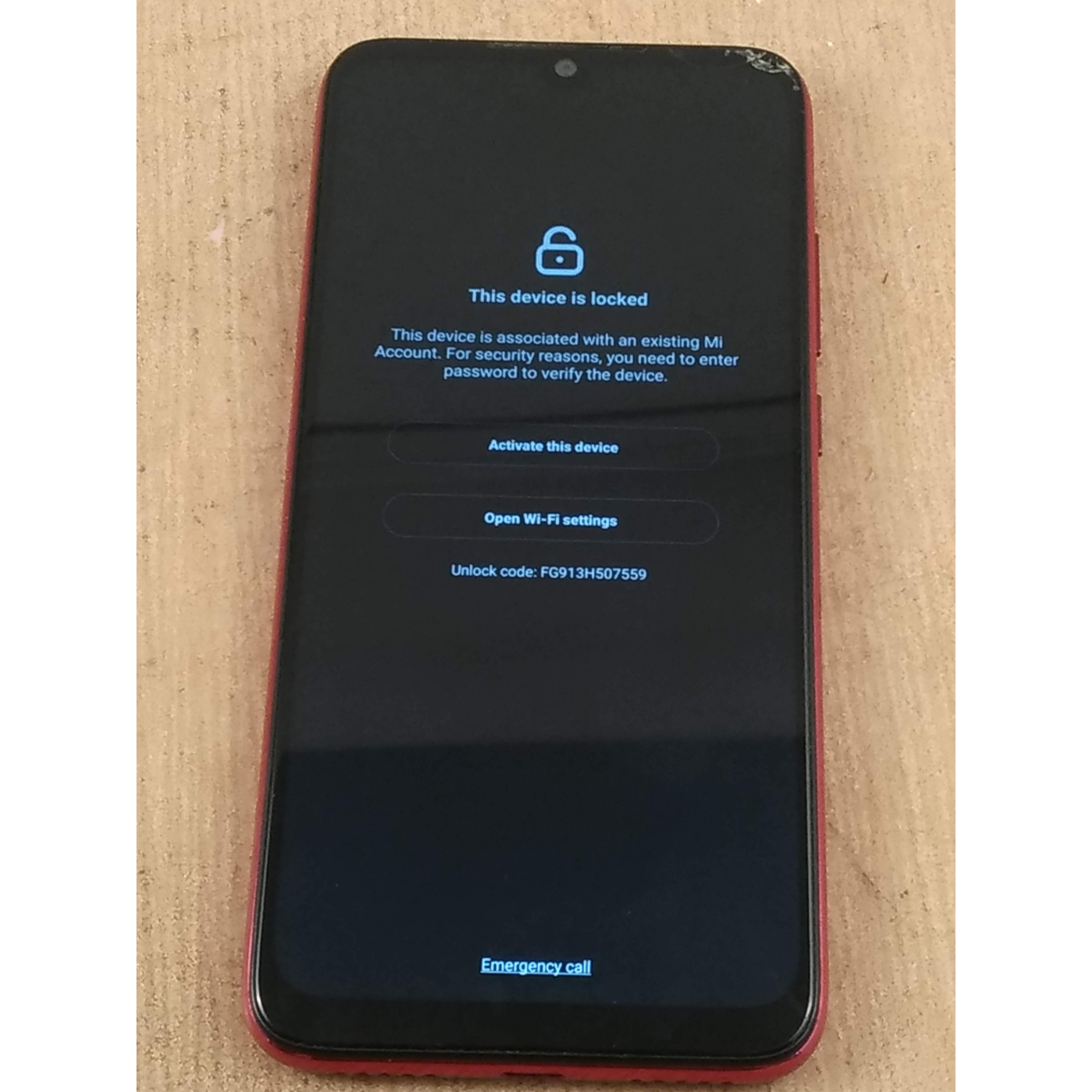 螢幕裂 Mi 小米 紅米 Xiaomi Redmi Note 7 M1901F7H 零件機