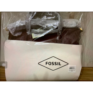 Fossil麂皮托特包
