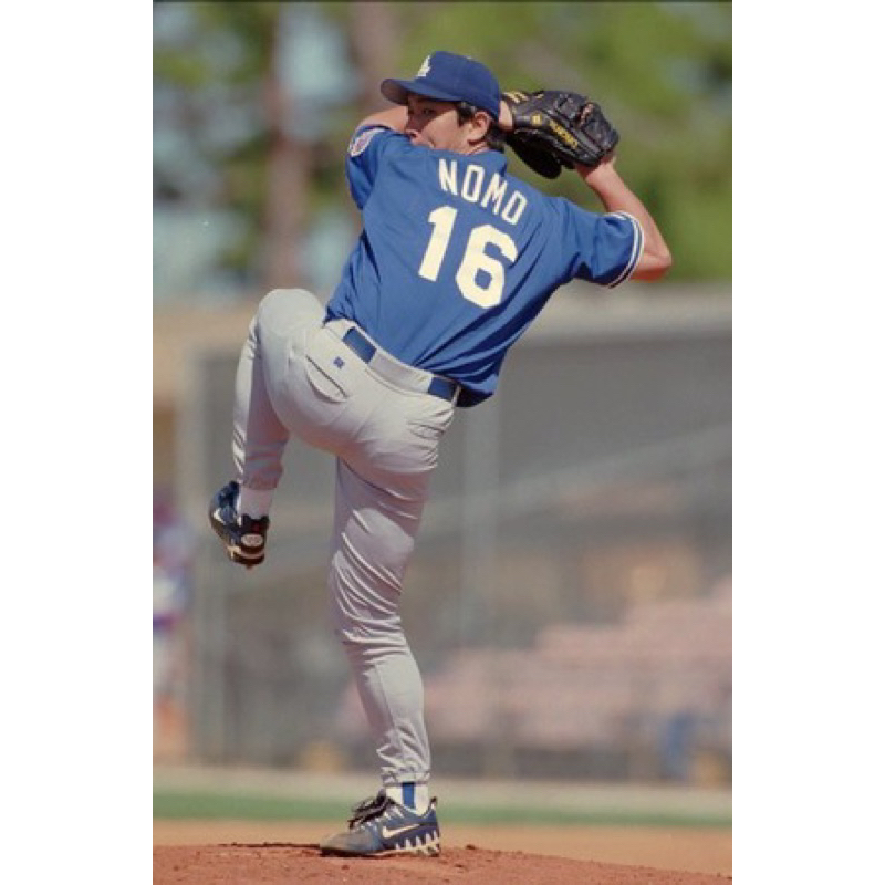 全新免運 MLB 代購 野茂英雄 洛杉磯道奇 球衣 NIKE 背號 16 NOMO 電繡球衣 刺繡球衣