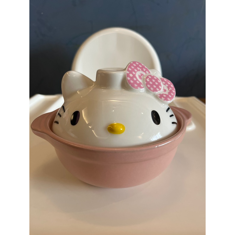 正版hello kitty陶瓷鍋