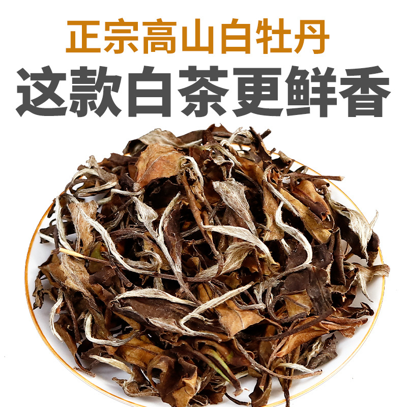 福鼎白茶白牡丹茶葉 2015珍藏陳年棗香老白茶500g