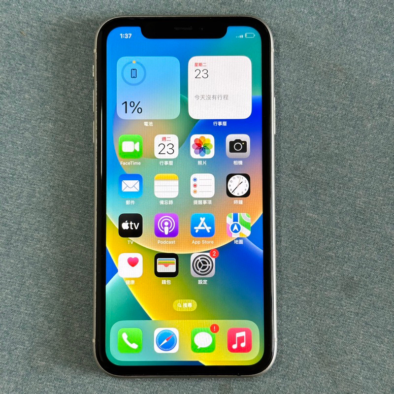 iPhone 11 128G 白 9成新 功能正常 二手 IPhone11 I11 6.1吋 蘋果 apple 台中