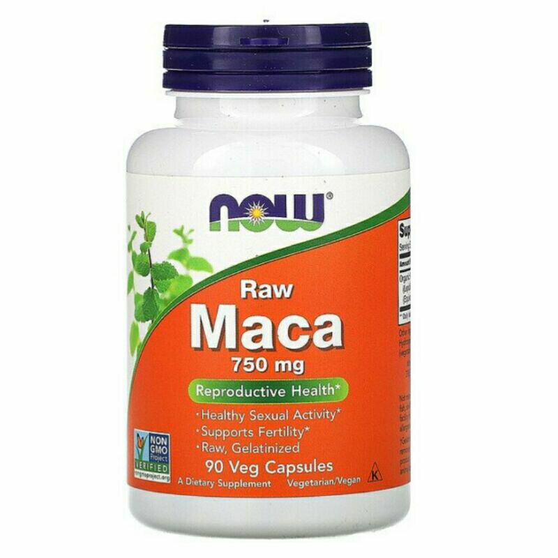 《 現貨 》NOW，MACA 750mg  90 capsules ，maca