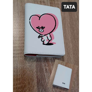 全新免運正版BT21 TATA KOYA護照夾SHOOKY RJ CHIMMY護照套旅行收納夾票卡夾多功能證件包防彈禮物