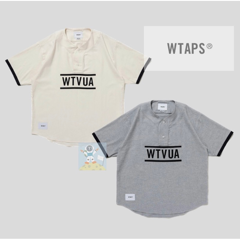 WTAPS 23SS LEAGUE / SS / COTTON. TWILL. WTVUA 棒球衫 短袖襯衫