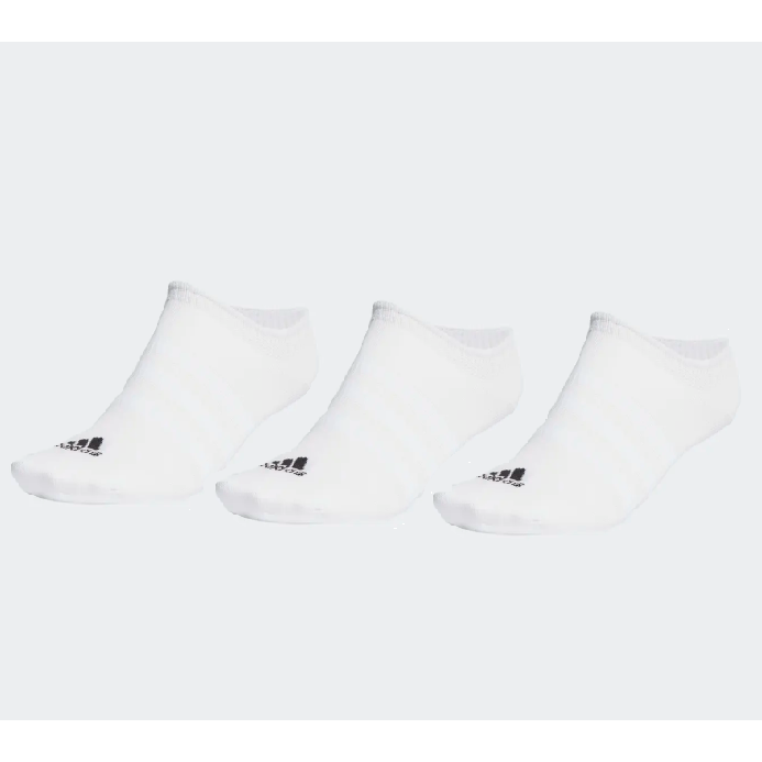 [麥修斯]ADIDAS SPW NS 3P 愛迪達 HT3463 運動襪 隱形襪 短襪 薄款 三雙組 白色 男款 女款