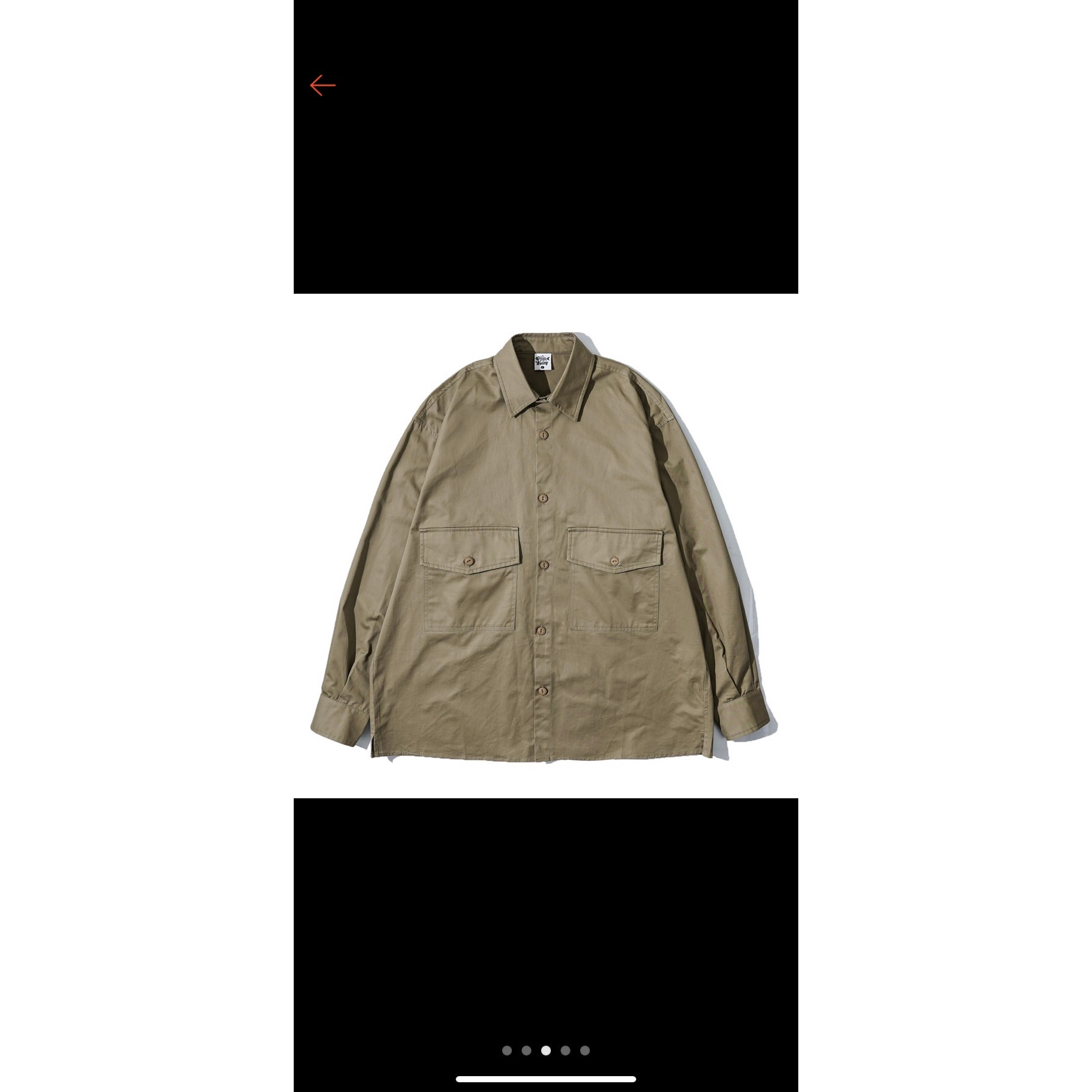 【JKS】AGILITY CPO Pocket LS Shirts 寬鬆 落肩 雙口袋 基礎 長袖襯衫