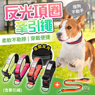 高品質反光項圈【24H快速出貨🚚】狗項圈 彩色狗鏈項圈套 反光寵物項圈 寵物項圈 狗狗項圈 大型犬項圈 中型犬項圈 項圈