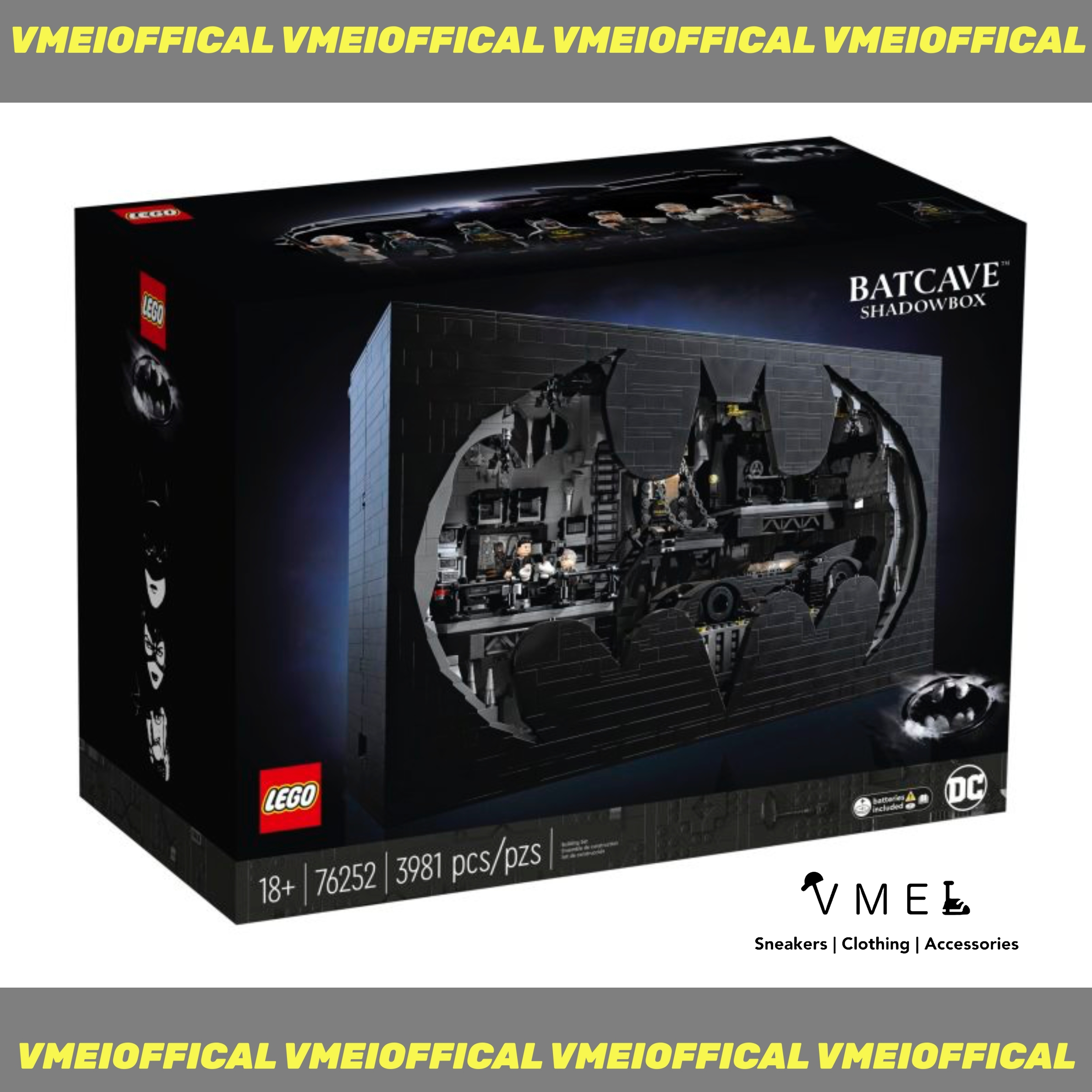 【VMEI】LEGO 76252 蝙蝠俠 蝙蝠洞 Shadow Box 預購 樂高