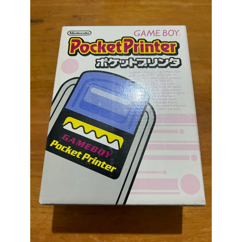 日本原廠 全新未使用 收藏逸品 任天堂 Nitendo Gameboy Pocket Printer 印表機 列印機