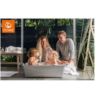 Stokke Flexi Bath 折疊式浴盆(感溫水塞)X-Large加大版 / 多款可選