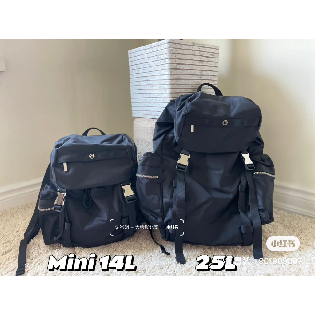 露露 lululemon Wanderlust  25L出國出遊必備大容量防潑水尼龍筆電後背包 多色 43/3/1