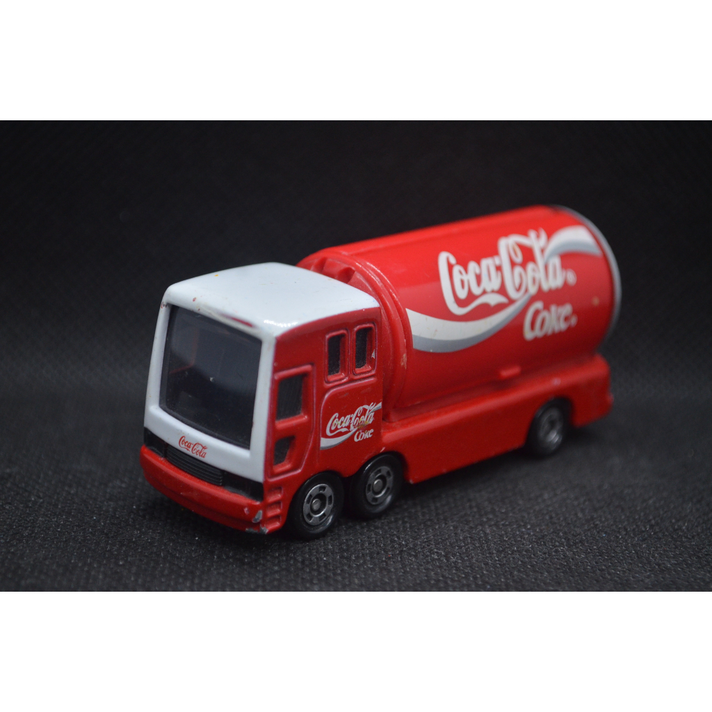 【T'Toyz】 Tomica No. 37-4 Coca Cola Event Truck 可樂  無盒 二手 中國製