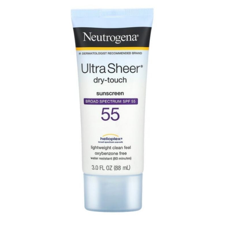 Neutrogena 露得清超輕薄防水防曬霜SPF55(加拿大製)