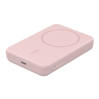 Belkin BoostCharge 磁力無線行動充電器 5K+ 支架 粉色🔊正品 假1賠10 🔊