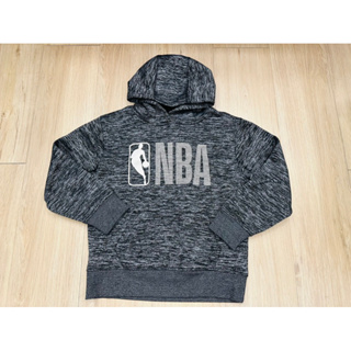NBA男童 黑色長袖帽T/M(10-12)
