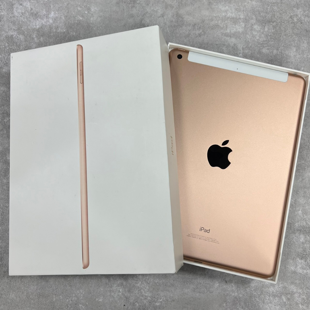 iPad 6 32G LTE 金色  9.7吋 A1954 機美無傷 功能正常 店保一個月