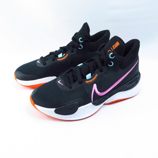 NIKE Renew Elevate 3 男款籃球鞋 運動鞋 DD9304007 黑白粉橘 大尺碼