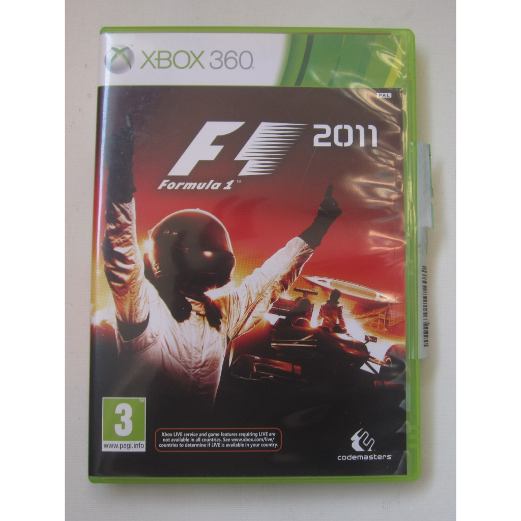 全新XBOX360 一級方程式賽車2011 英文版 F1 2011