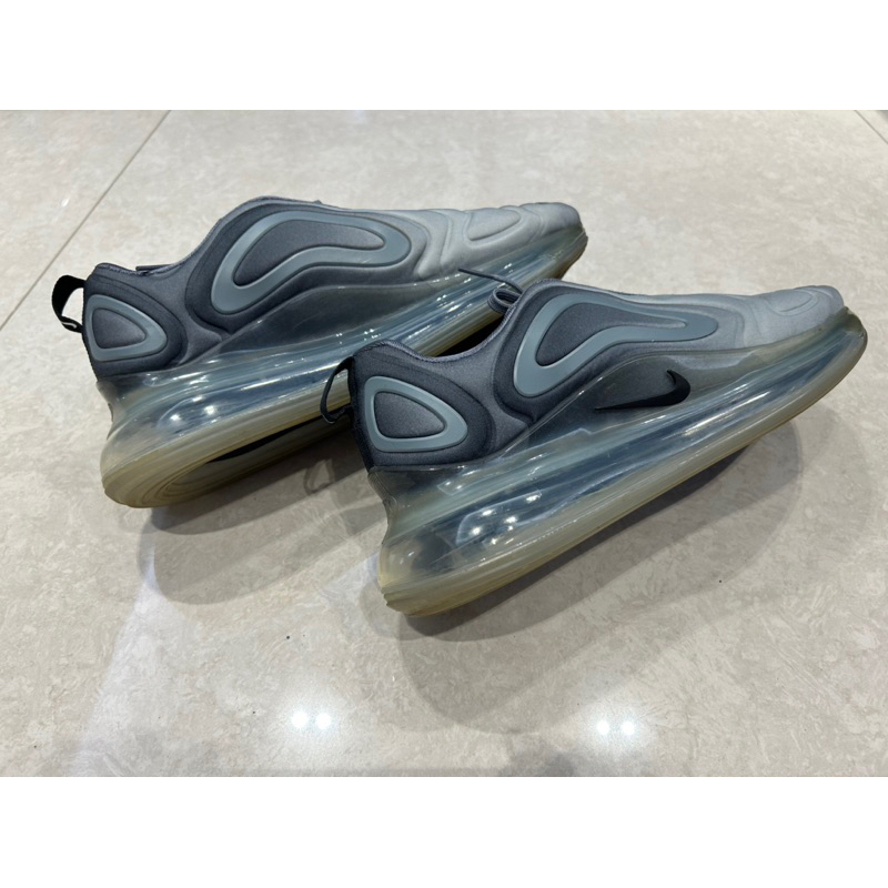 NIKE Air Max 720 炭灰 Carbon Grey 二手 男 氣墊運動鞋 A02924-002 US10.5