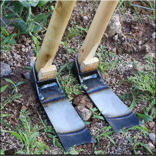 鋤頭農用具 種菜鋤草家用戶外 挖土開荒翻地錳鋼小鋤頭