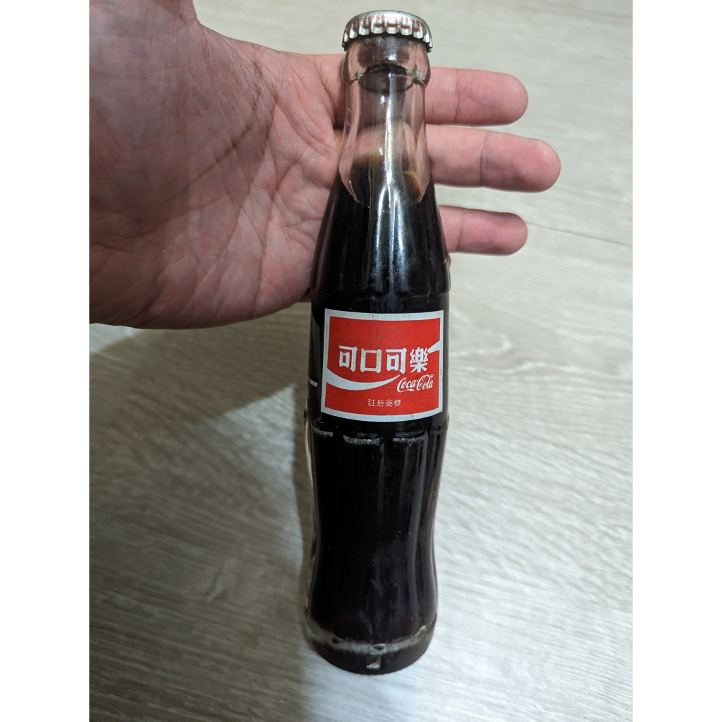 台灣 早期175ml 可口可樂 玻璃瓶 可口可樂文字瓶  Coca-Cola 可口可樂玻璃瓶 收藏