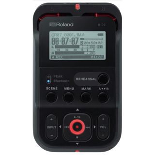 Roland R-07 24bit 96kHz WAV/MP3 數位錄音機 APP無線錄音