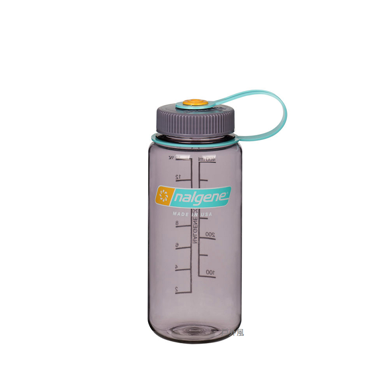 【NALGENE】500ml寬嘴運動水壺 茄子 (登山健行水瓶)