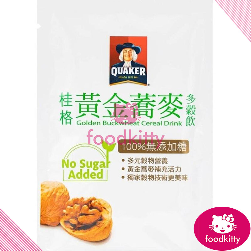 【foodkitty】 台灣出貨 桂格 無糖黃金蕎麥多穀飲 28公克 黃金蕎麥多穀飲 桂格無糖黃金蕎麥多穀飲