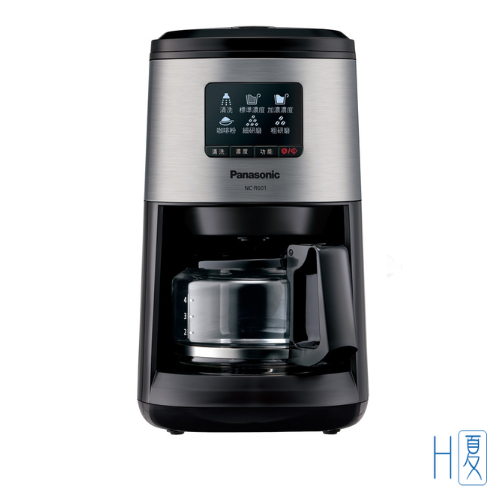 Panasonic國際牌 美式咖啡機NC-R601 (原廠享保固) 快速沖煮+濃度調整+一鍵清洗+自動保溫+全自動+研磨