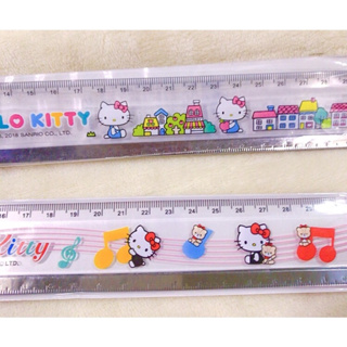 三麗鷗Hello Kitty 30公分鐵邊尺，量尺