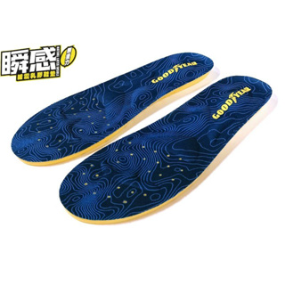 GOODYEAR 瞬感 無重力 避震乳膠鞋墊 藍GACI23006