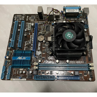 AMD phenom II X6 1055T六核心CPU+主機板，相當於i5-3330,i3-7300