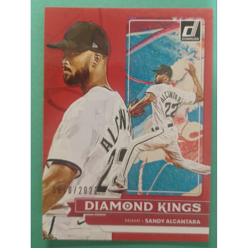 Miami Marlins Sandy Alcantara 2022 NL Cy Young Award Winner MLB Topps Now  Card OS37