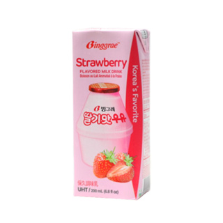 【韓國人氣飲品】Binggrae草莓牛奶