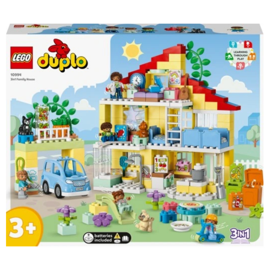 樂高 LEGO 10994  DUPLO系列 -三合一城市住家
