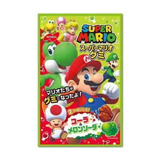 大賀屋 日本製 瑪莉歐 軟糖 4D軟糖 立體軟糖 汽水軟糖 糖果 寶石軟糖 QQ軟糖 寶可夢 J00053412