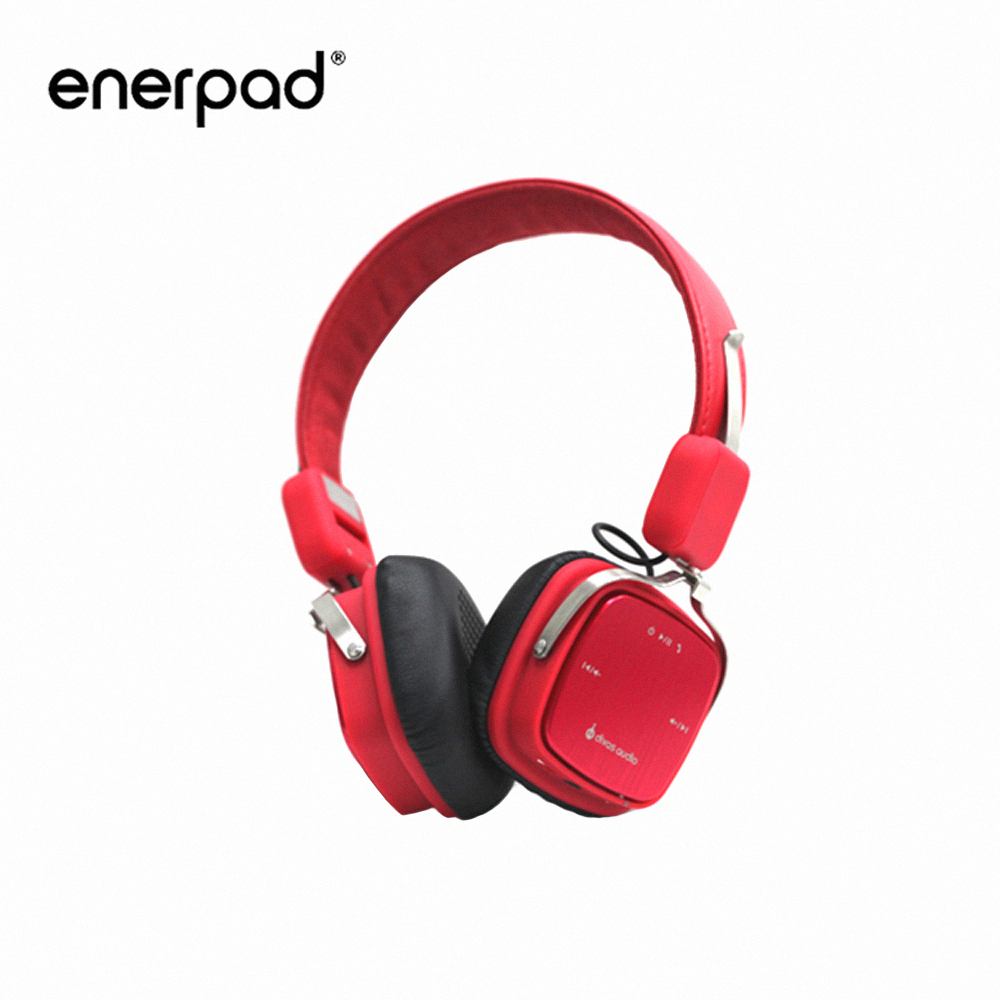 【enerpad】Divasaudio無線藍牙耳罩式耳機-寶石紅(DV-L6-R)-限時55折