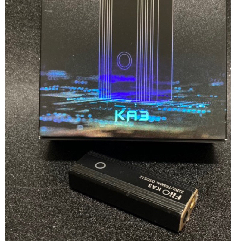 ［藍黑春樹］FiiO 飛傲 KA3 隨身USB耳擴 DAC 小尾巴 4.4/3.5